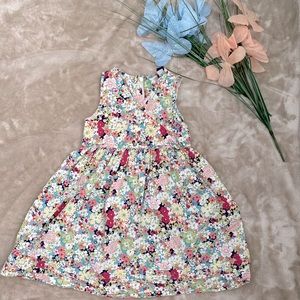 Sleeveless Flower Summer Dress